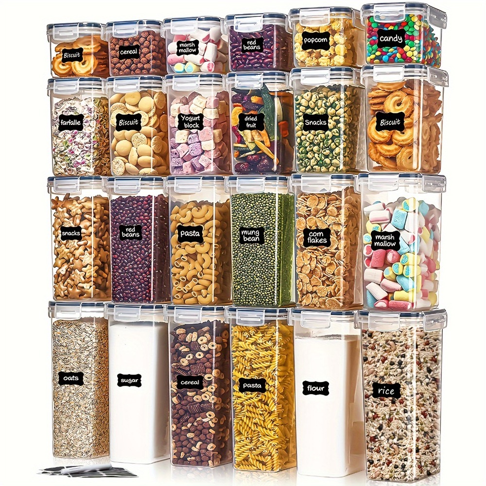 Food Storage Home - 24Pcs Food Storage Containers 12 Boxes