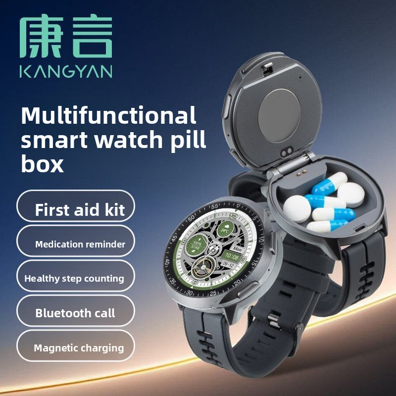 Food Storage Emergency - Smart Pill Reminder Watch 2 in