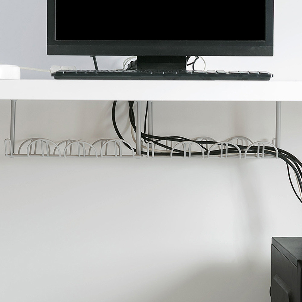 Food Storage Management - 1Set Sturdy Metal Cable Management Rack