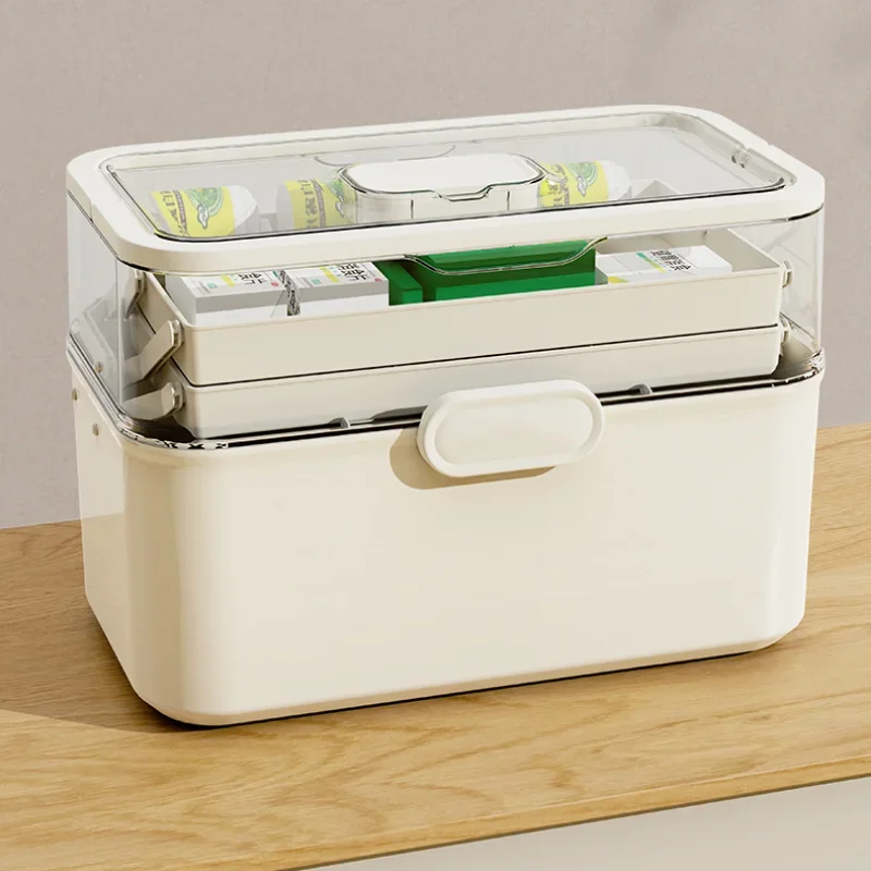 Food Storage Emergency - Home Medicine Box Large Capacity First