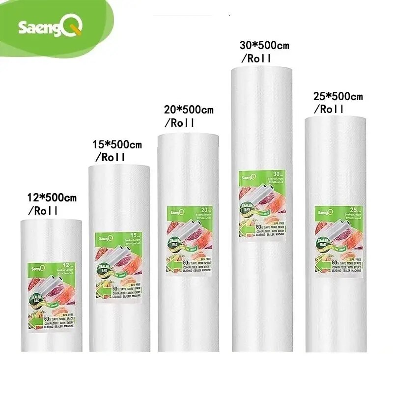 Food Storage Vacuum Seal Bags - SaengQ Vacuum Bags for Food Vacuum