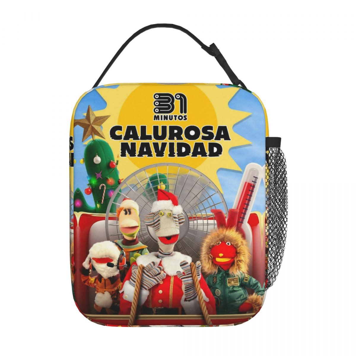 Xmas Food Storage Containers - 31 Minutos Chilean Cartoon Insulated Lunch