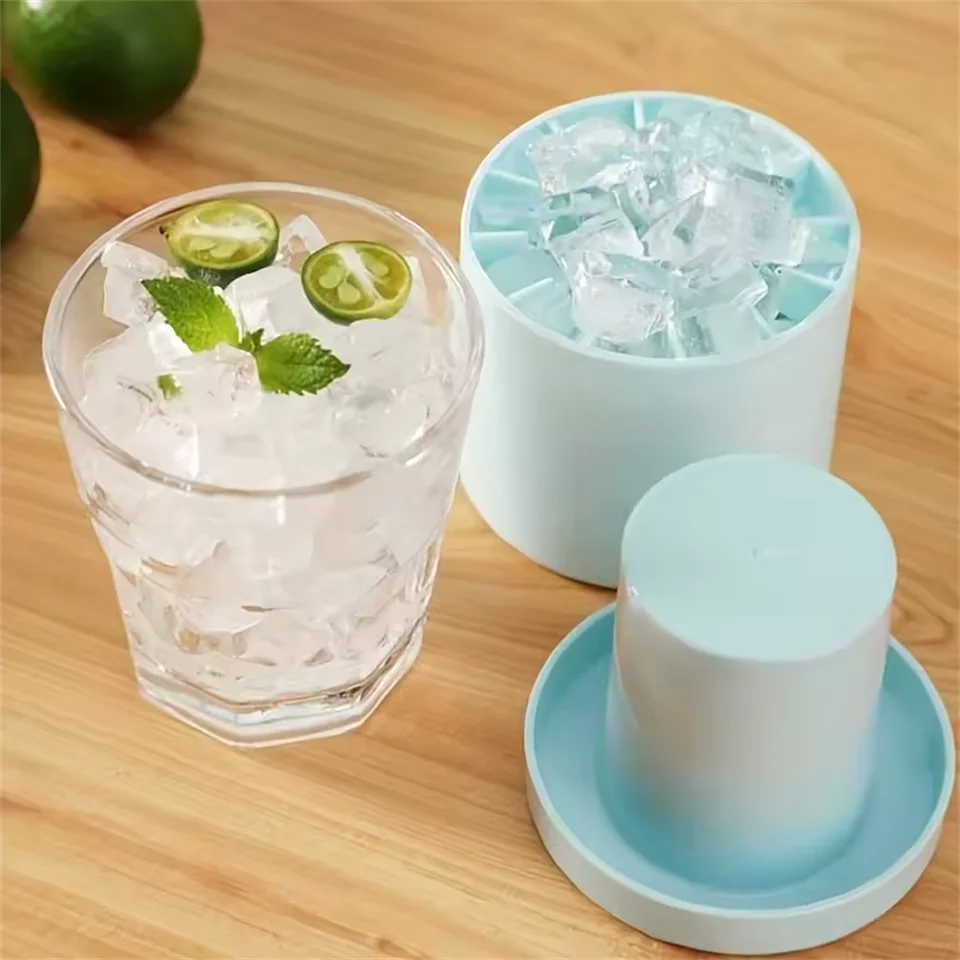 Food Storage Drums - Food Grade Silicone Ice Mold Cylinder