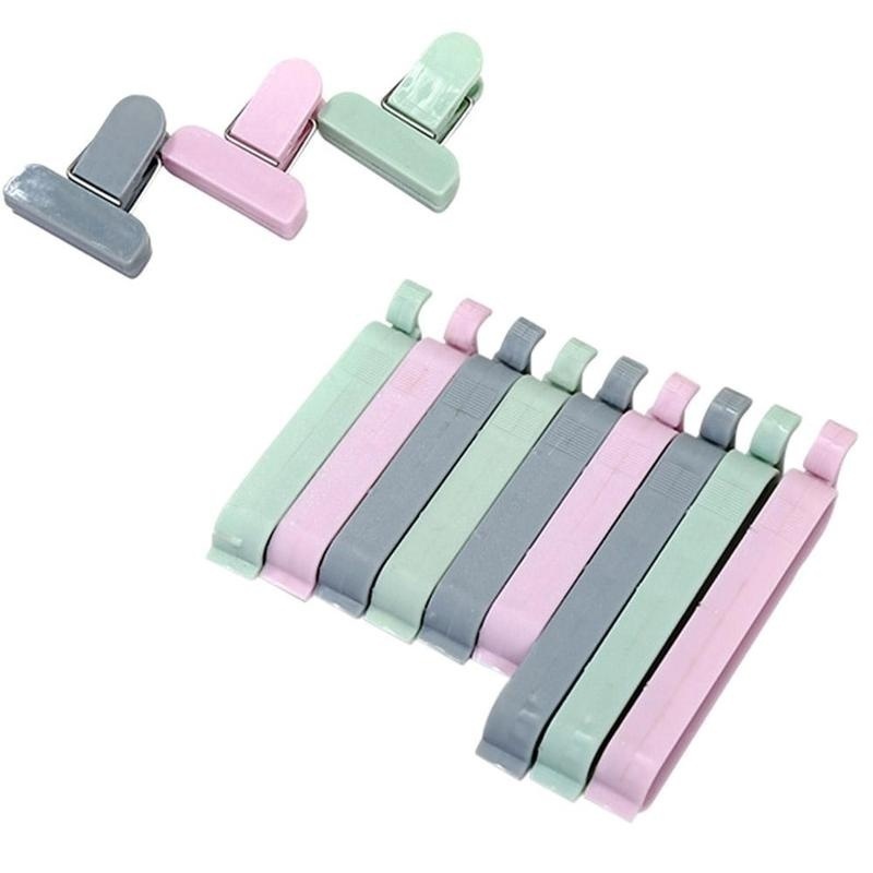 Food Storage Vacuum Seal Bags - New 12/24Pcs Bag Plastic Clips Househould