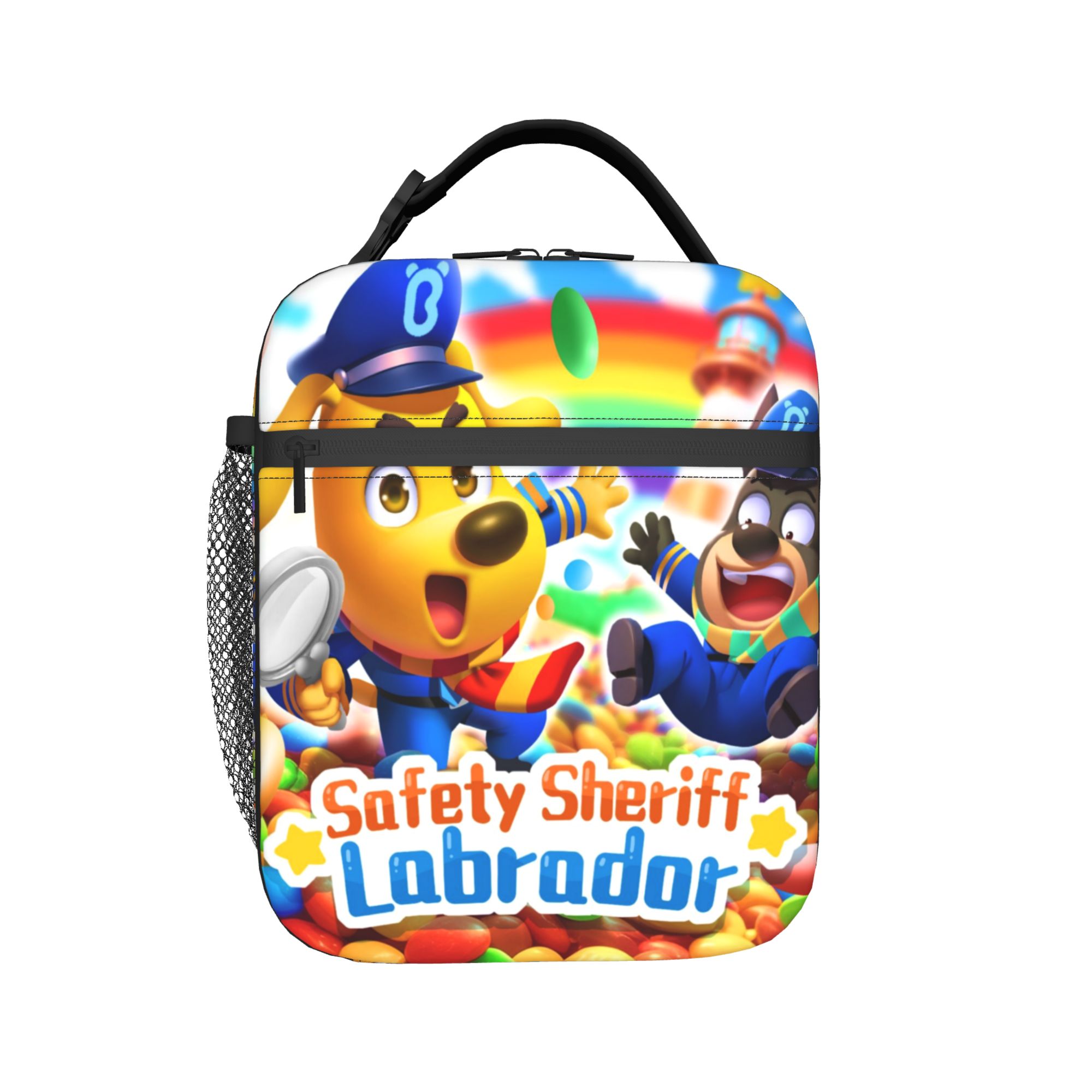 Food Storage And Safety - Safety Sheriff Labrador Merch Insulated Lunch