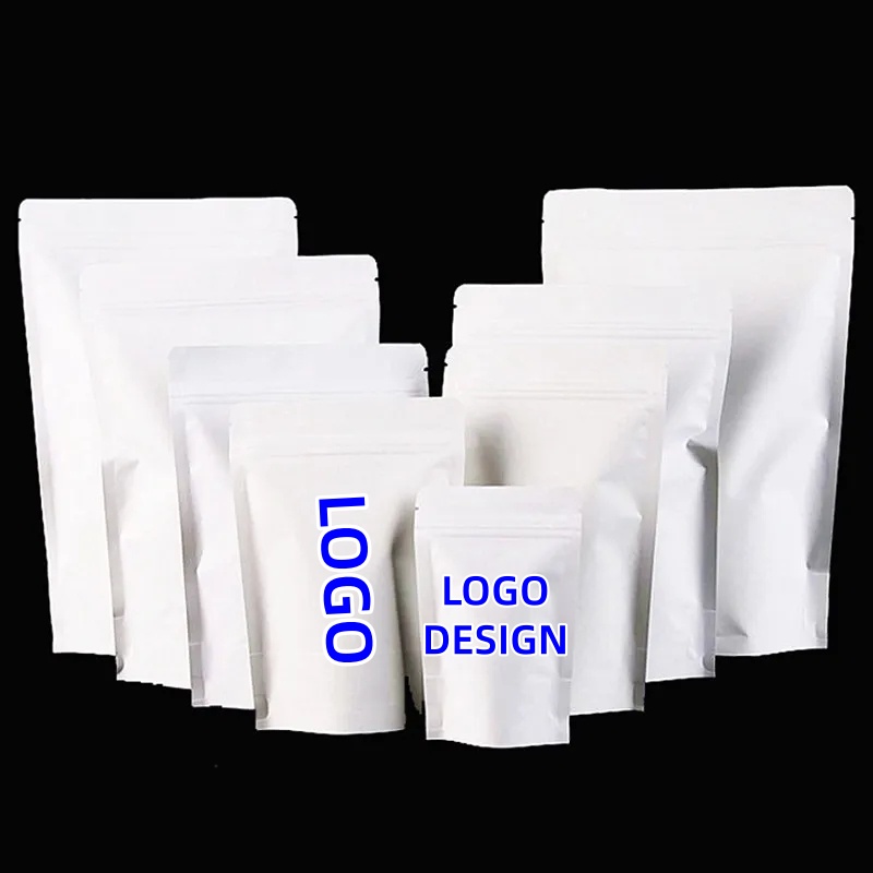 Lock And Lock Food Storage - 100pcs Wholesale Stand up White Paper