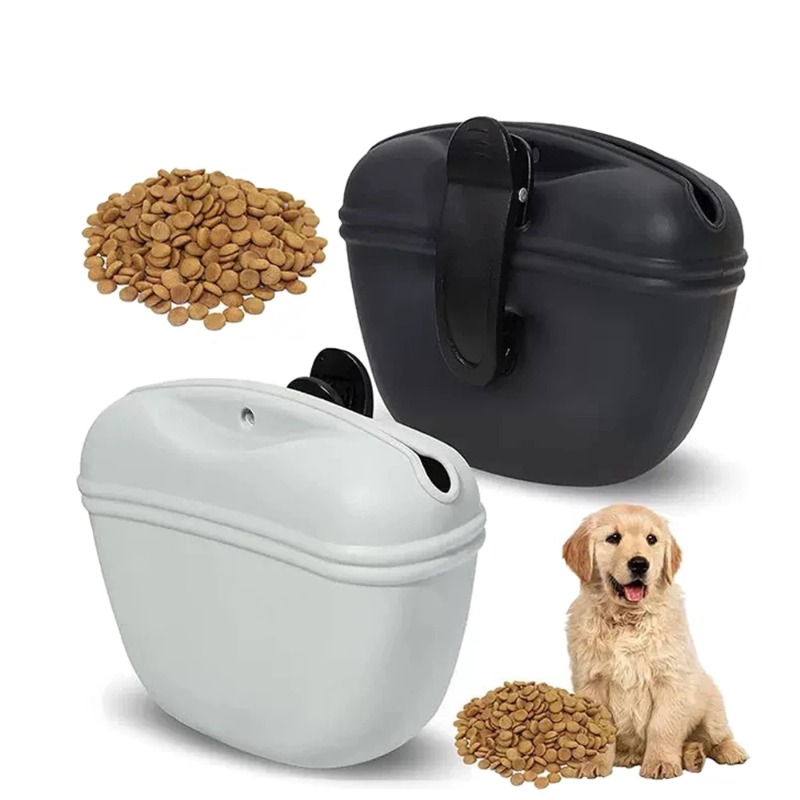 Food Storage Plastic Bag - Pet Portable Dog Training Waist Bag