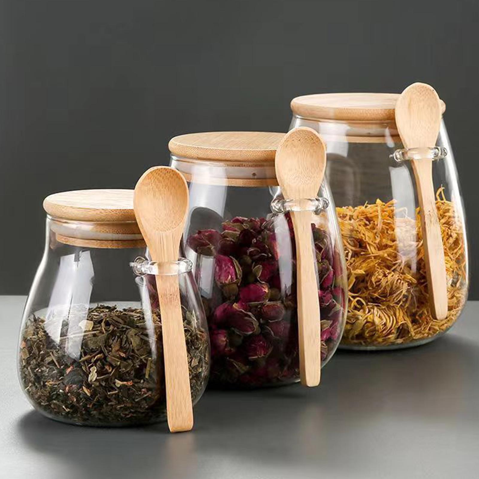 Food Storage And Safety - Glass tea jar Household sealed storage