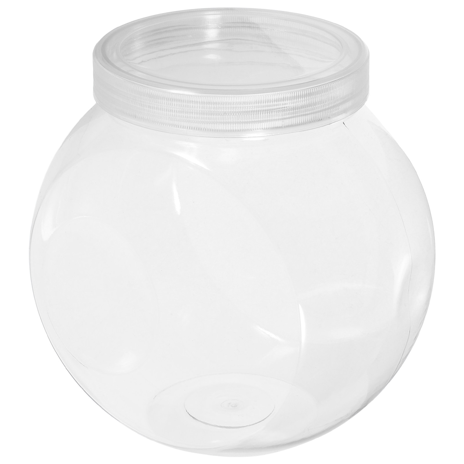 Food Storage Small - 3Pcs Clear Sweet Jar 1500Ml Round