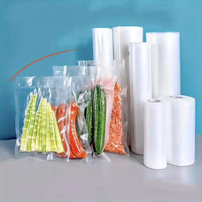 Food Storage Vacuum Seal Bags - 500cm/Rolls Food Vacuum Bags for Sous