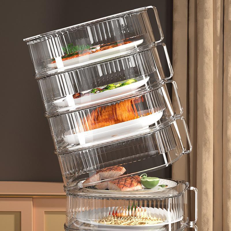 Food Storage Non Toxic - Stackable Transparent Heat Resistant Non Toxic