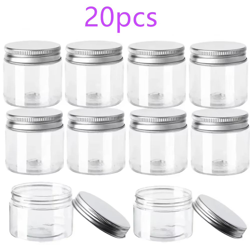 Food Storage Drums - 20Pcs/lot 30/50/60/80ml Storage Jars With Lids