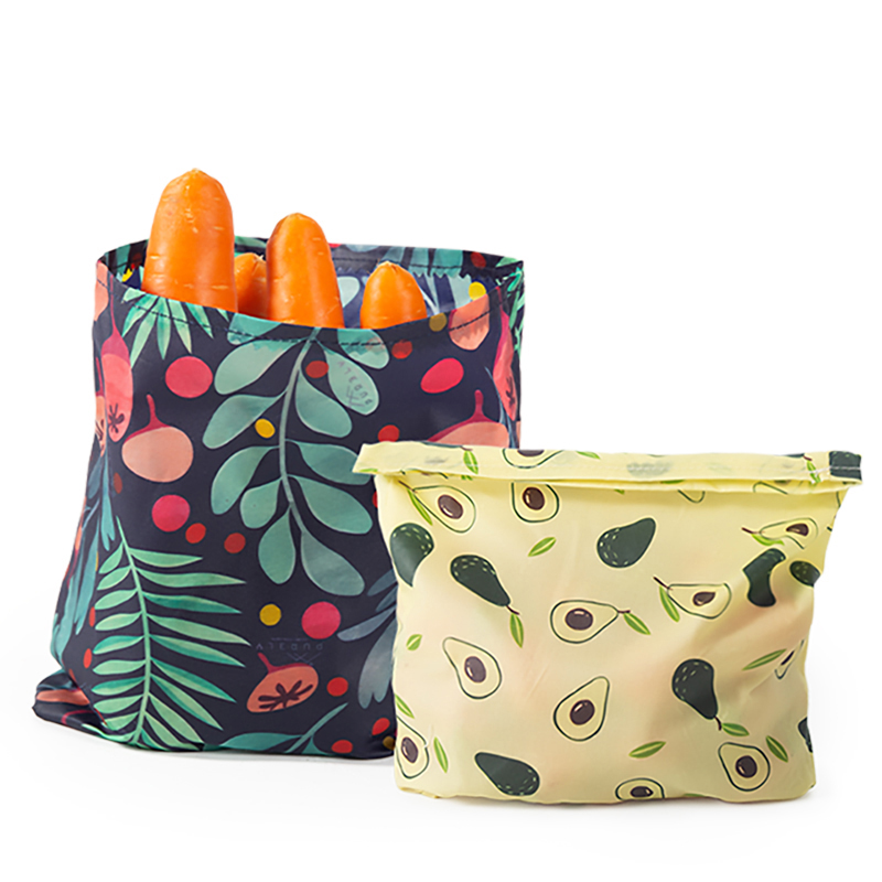 Food Storage Plastic Bag - 3PCS Plastic-Free Reusable Beeswax Food Storage