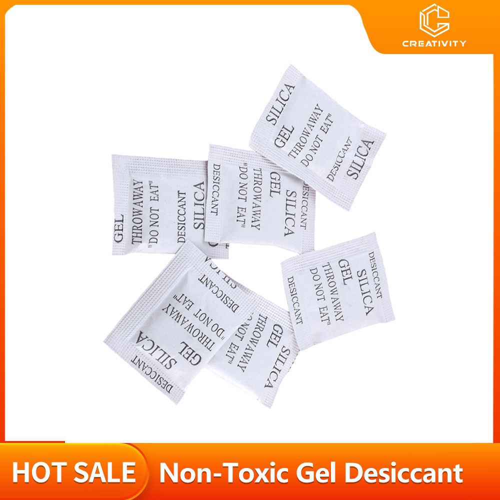 Food Storage Non Toxic - 20/50/100 Packs Silica Gel Non-Toxic Gel