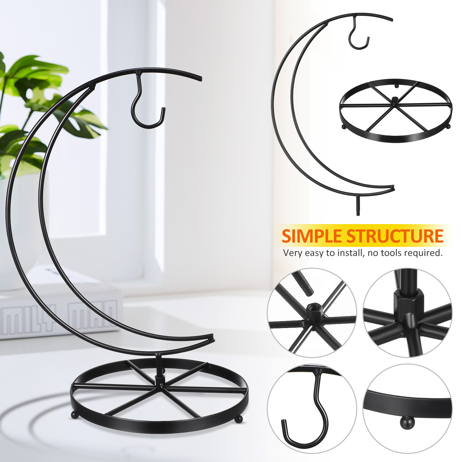 Fruit Plate Hook Metal Rack Ba - огляд і ціна Food Storage And Organizer
