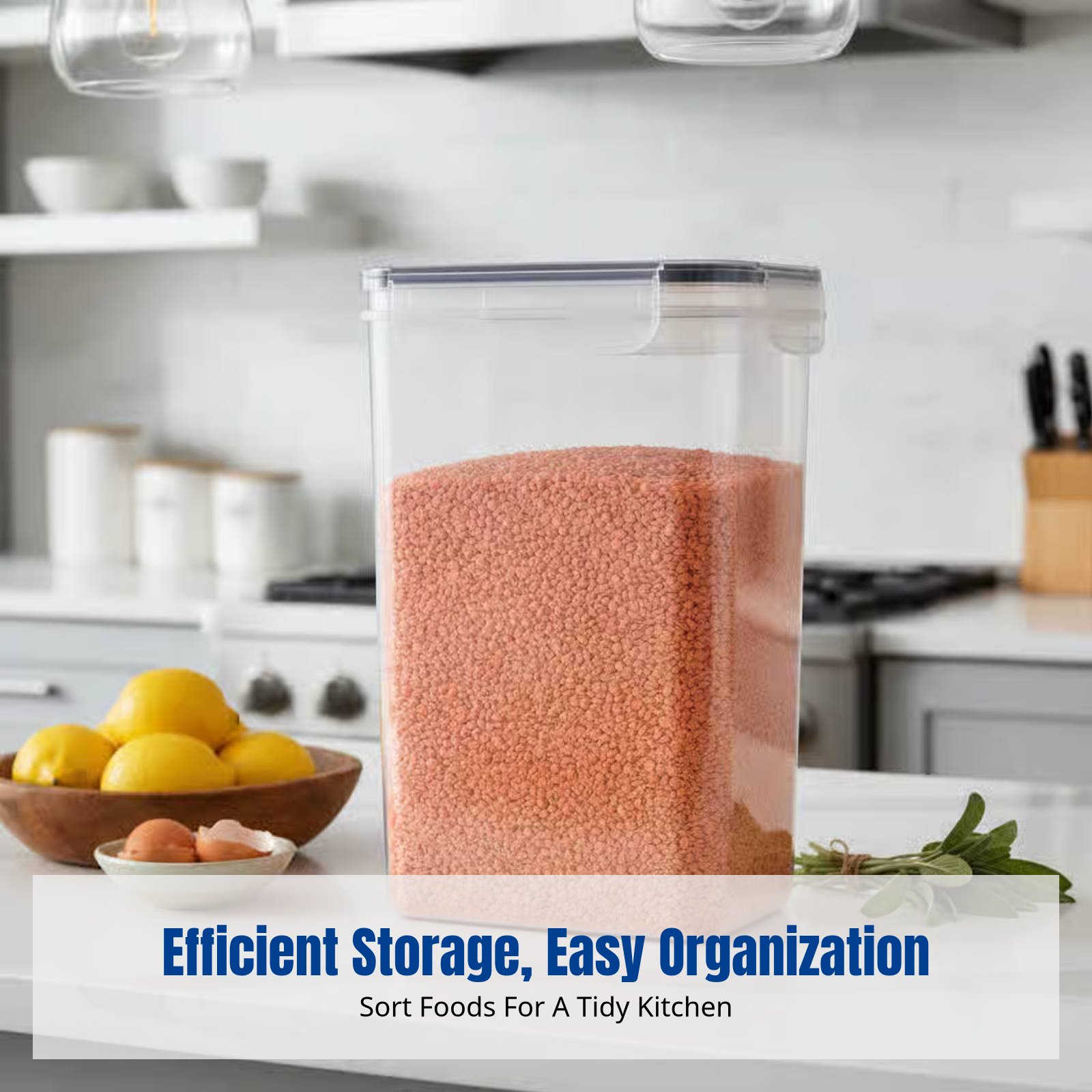 Airtight Food Storage Containe - огляд і ціна Food Storage In The Kitchen