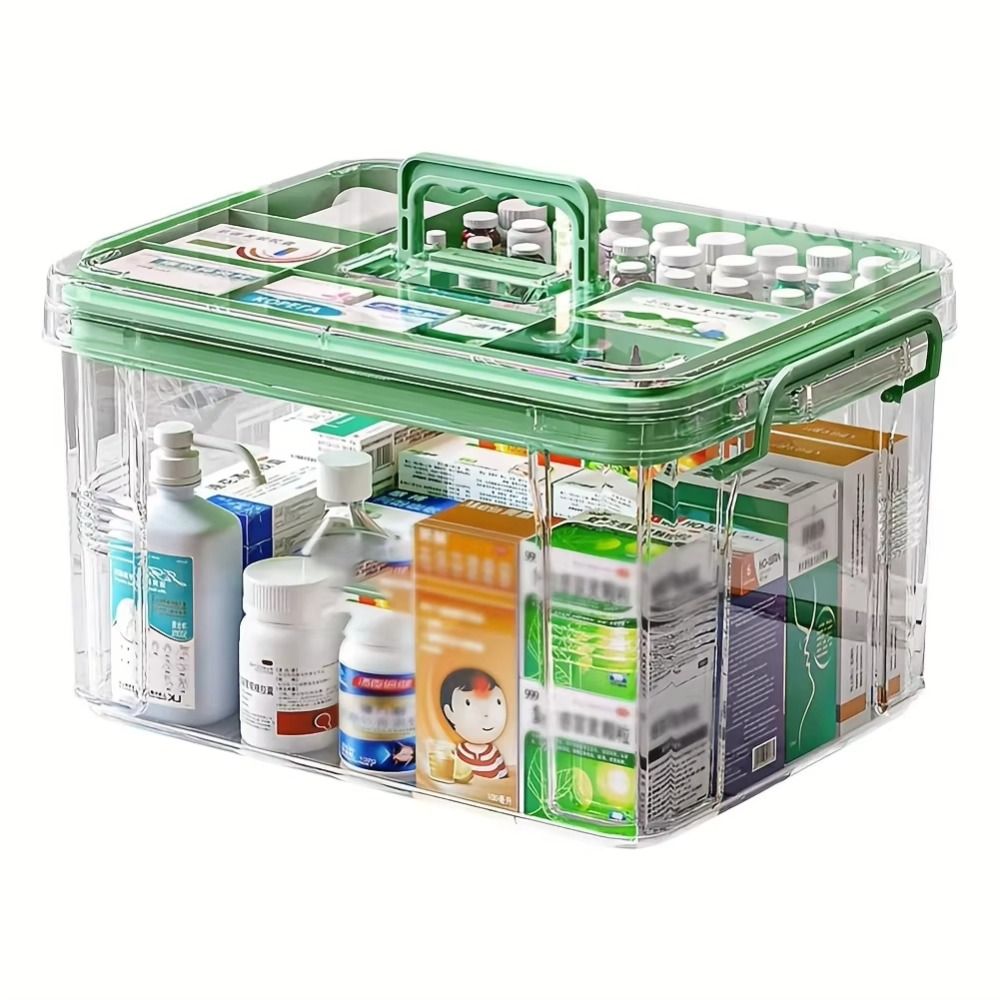 Portable Double Layers Medicin - огляд і ціна Food Storage Emergency