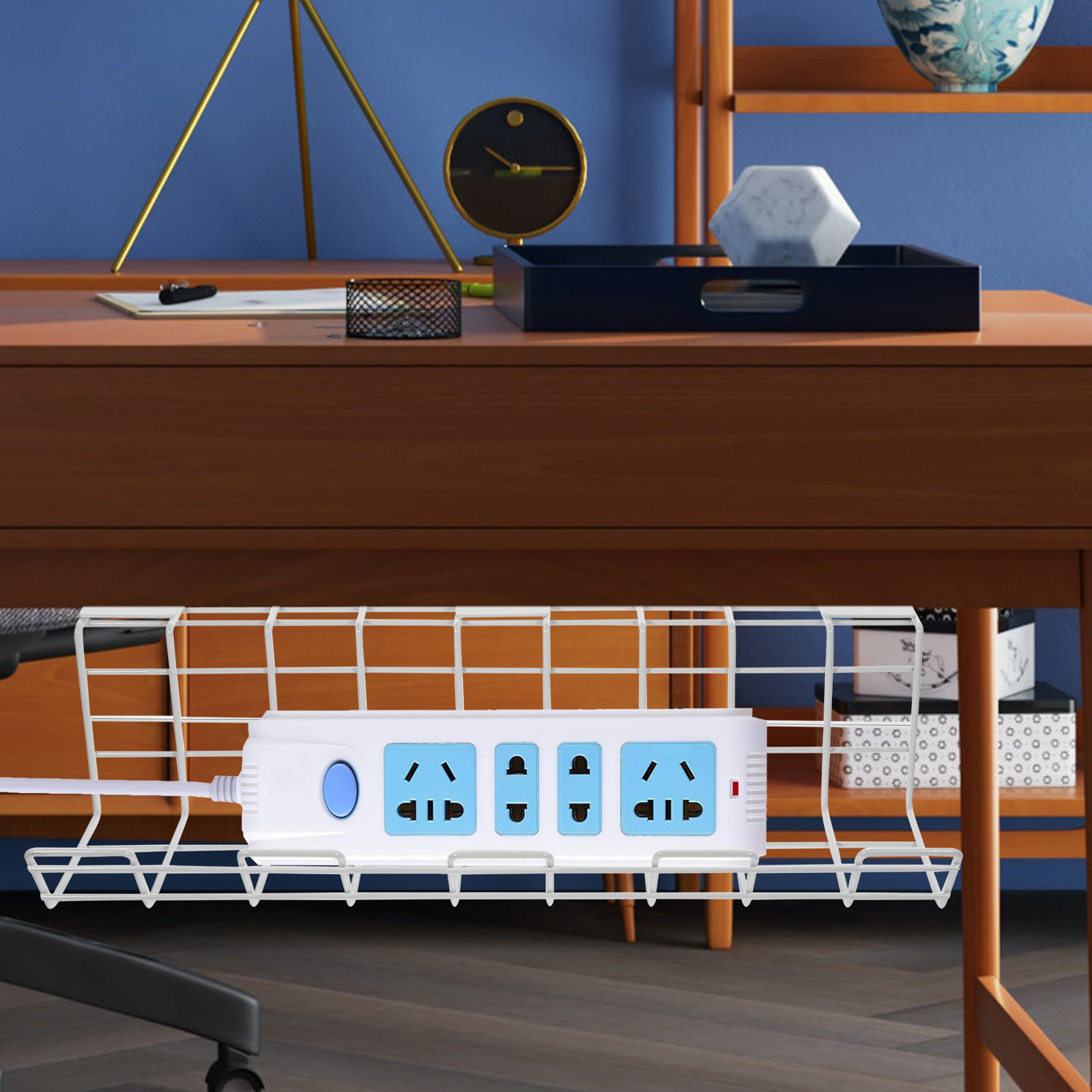 2Pcs Cable Organizer Rack Unde - огляд і ціна Food Storage Management
