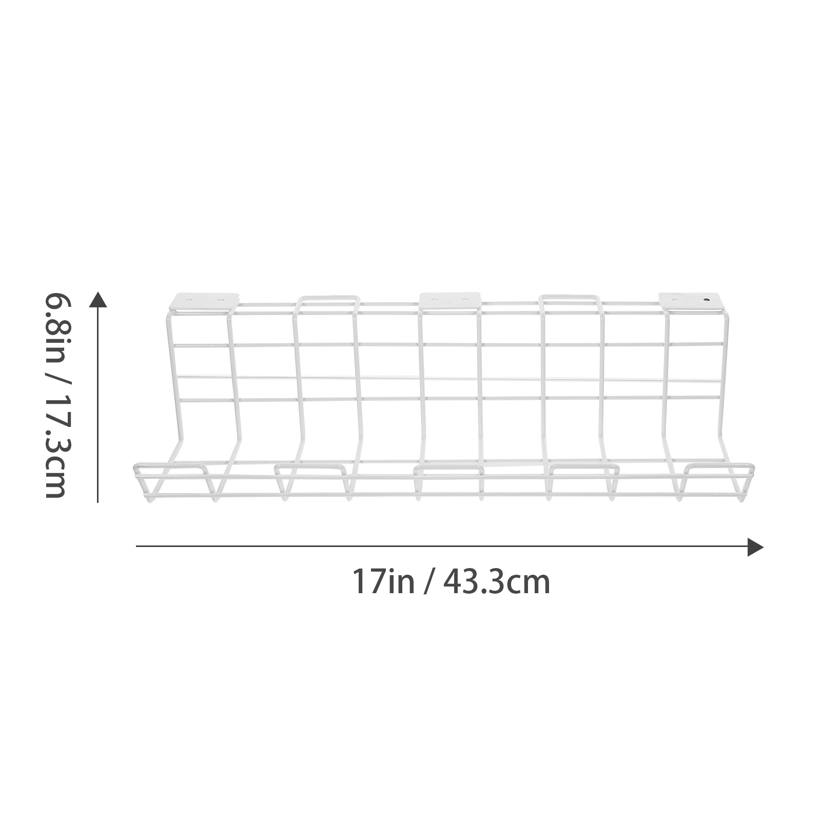 2Pcs Cable Organizer Rack Unde - огляд і ціна Food Storage Management