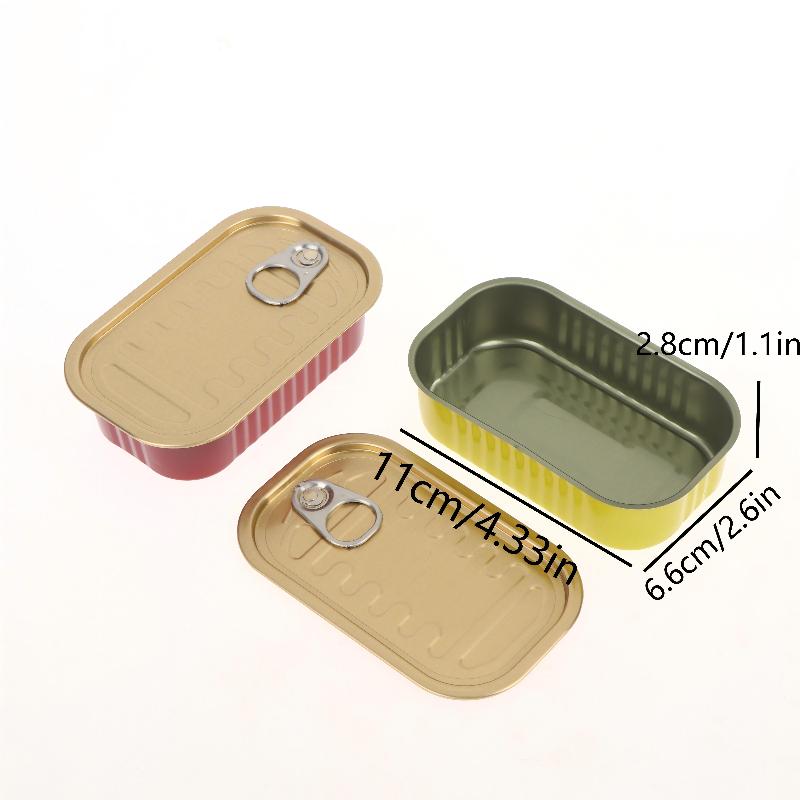 2Pcs Metal Rectangular Empty M - огляд і ціна Food Storage Small