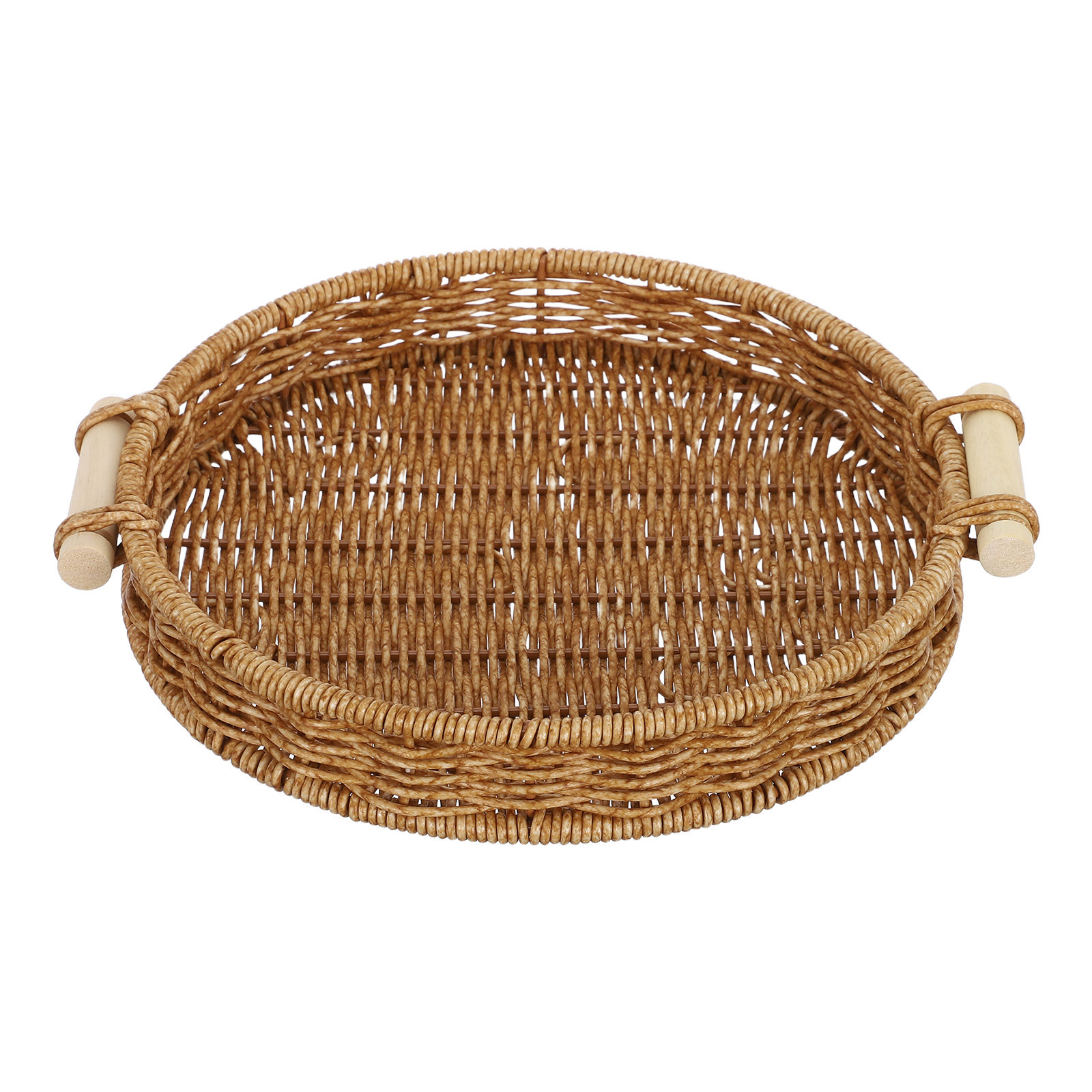 Imitation Rattan Bread Basket  - огляд і ціна Food Storage Home
