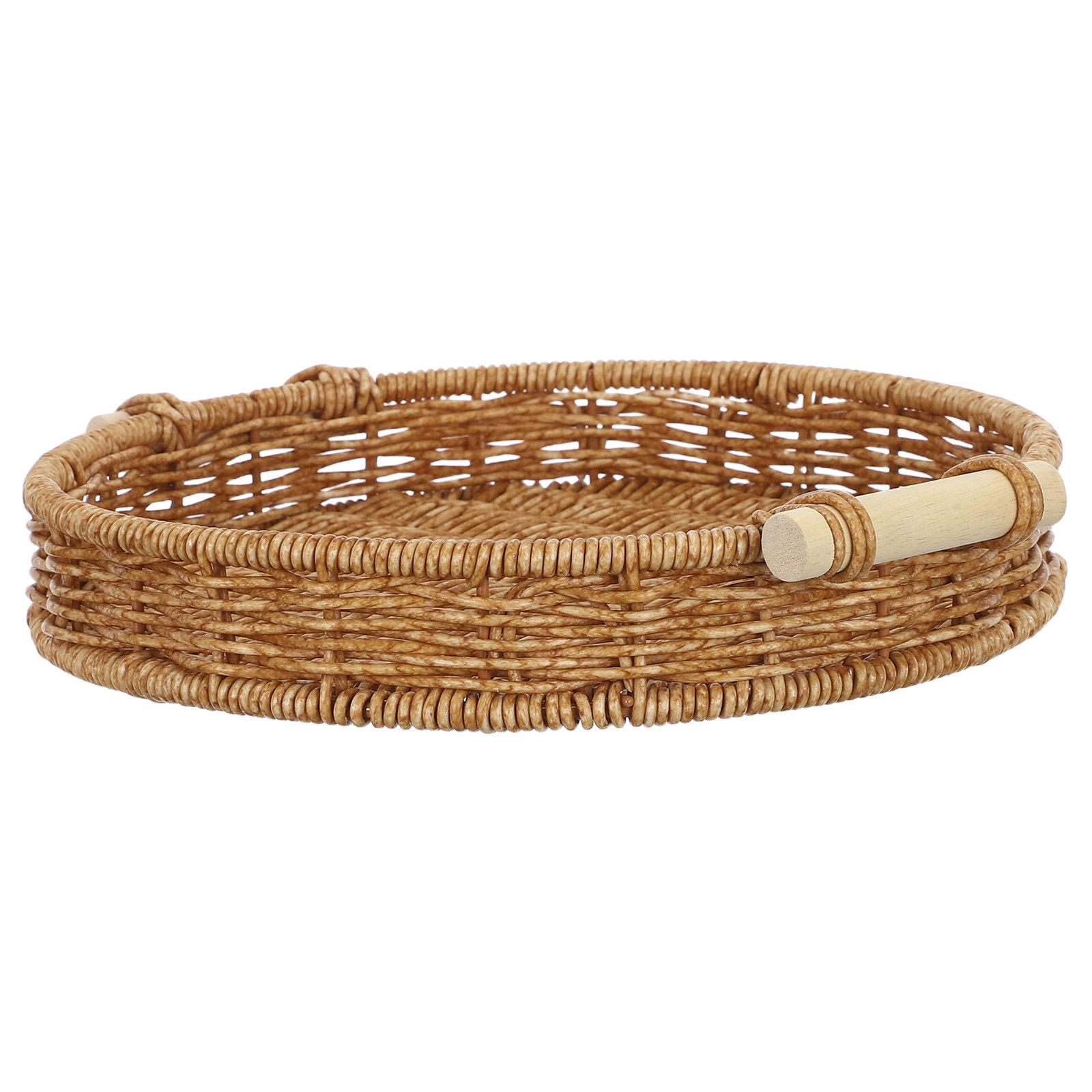 Imitation Rattan Bread Basket  - огляд і ціна Food Storage Home