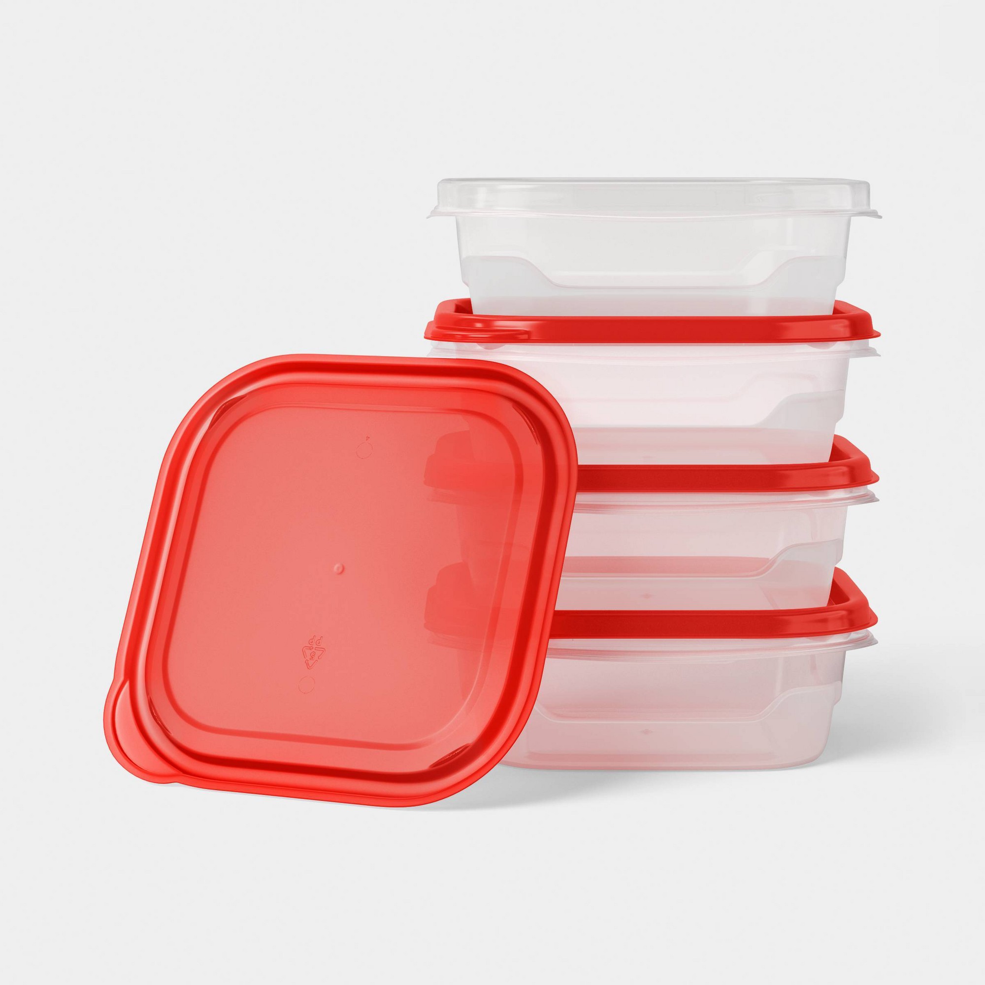 4ct Small Square Food Storage  - огляд і ціна Food Storage Small