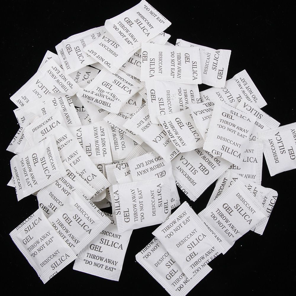 50/100 Packs Non-Toxic Silica  - огляд і ціна Food Storage Non Toxic
