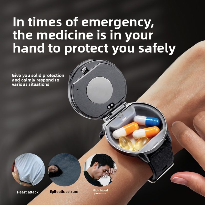 Smart Pill Reminder Watch 2 in - огляд і ціна Food Storage Emergency