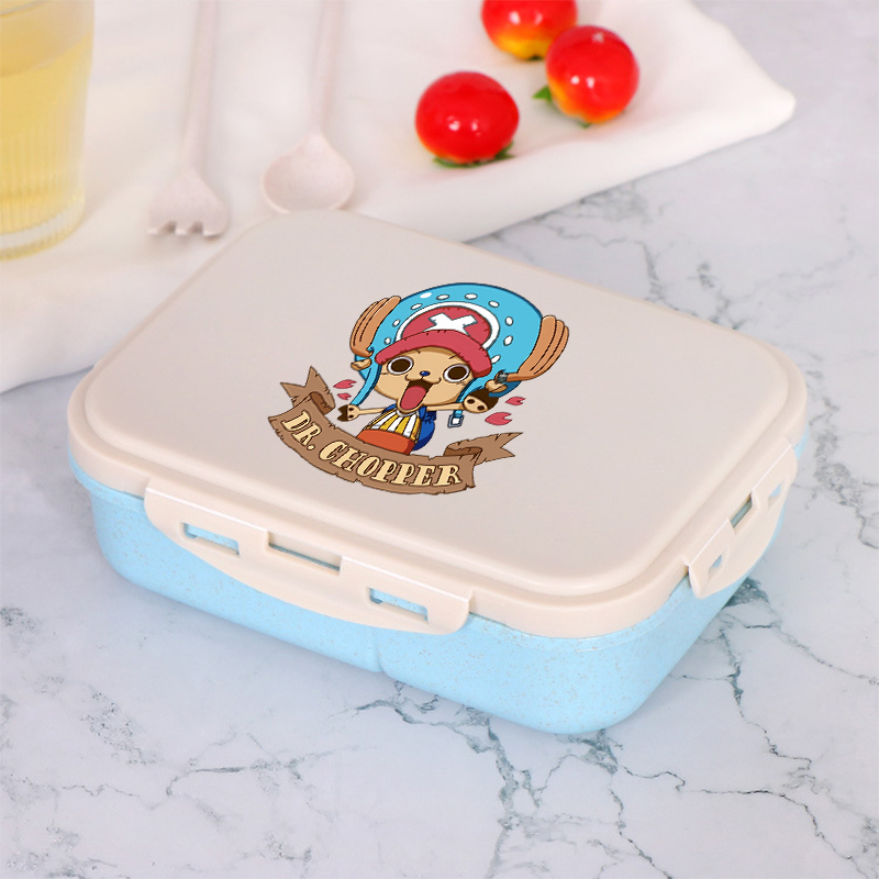 One Piece Boy Girl Bento Lunch - огляд і ціна Food Storage And Organizer