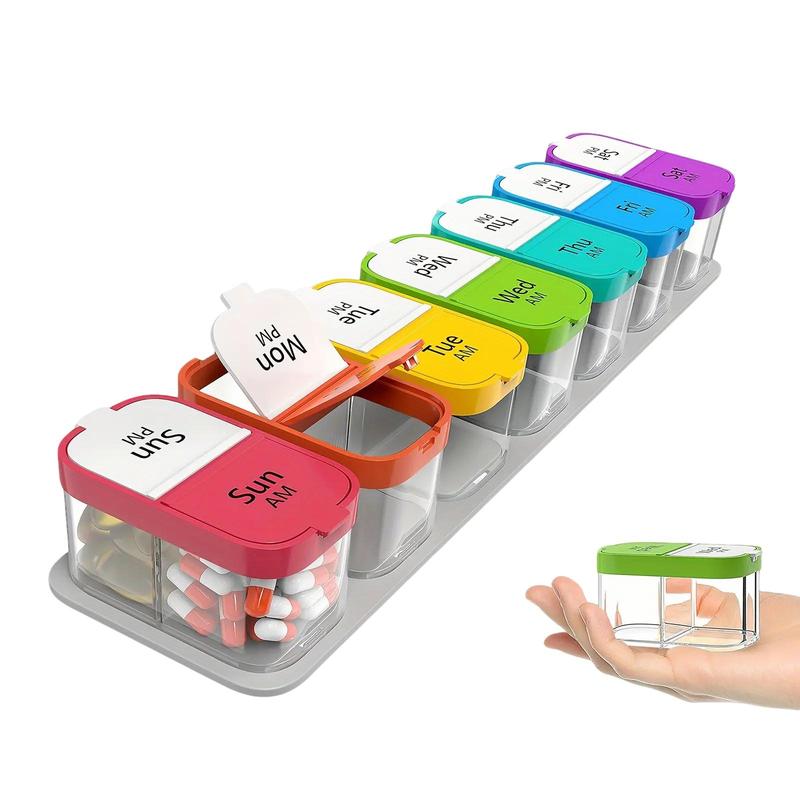 1PCS Large 7 Day Pill Organize - огляд і ціна Food Storage Xl