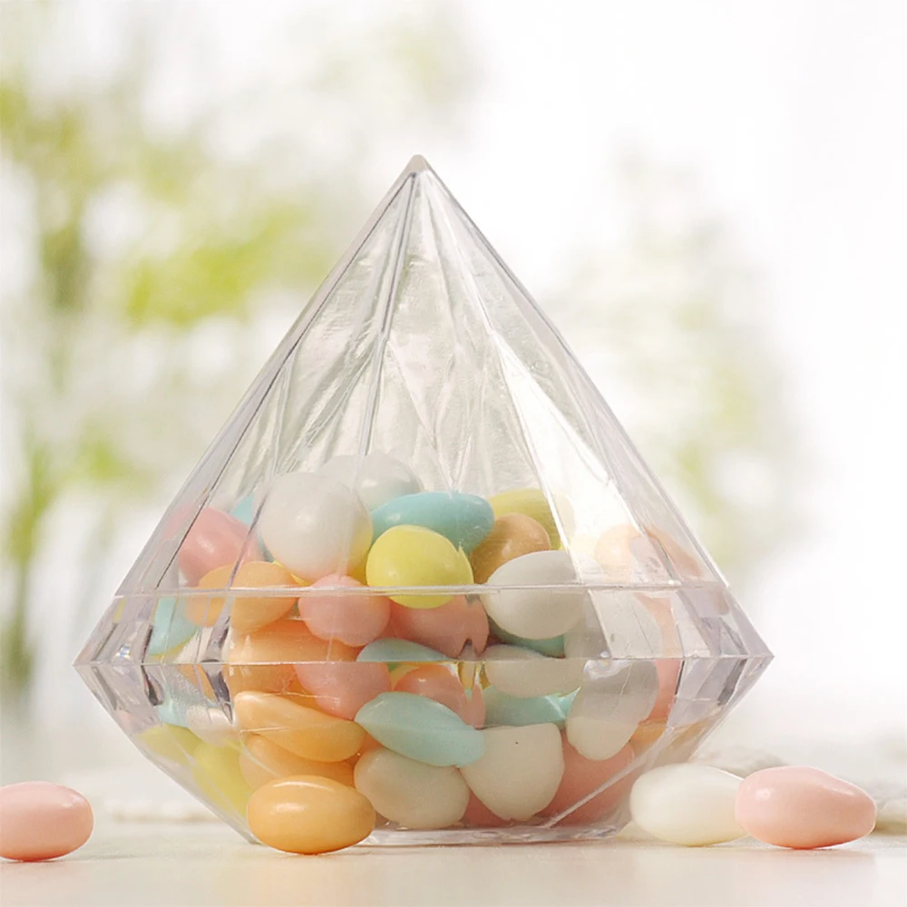 12PCS/set Diamond Shape Candy  - огляд і ціна Xmas Food Storage Containers