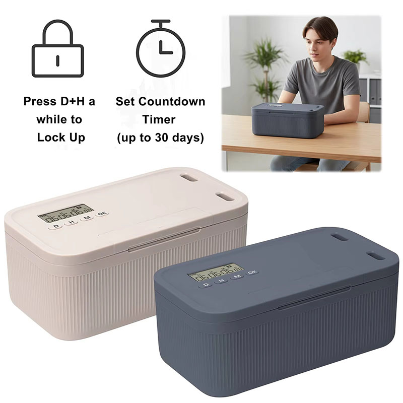 Lock Box with Timer Phone Lock - огляд і ціна Food Storage And Safety