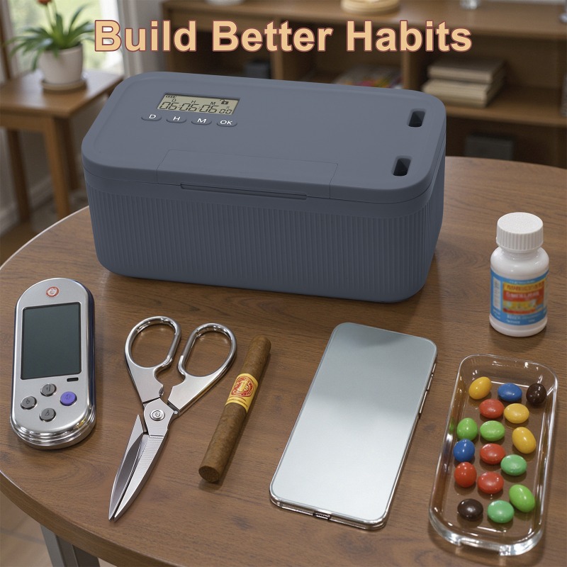 Lock Box with Timer Phone Lock - огляд і ціна Food Storage And Safety