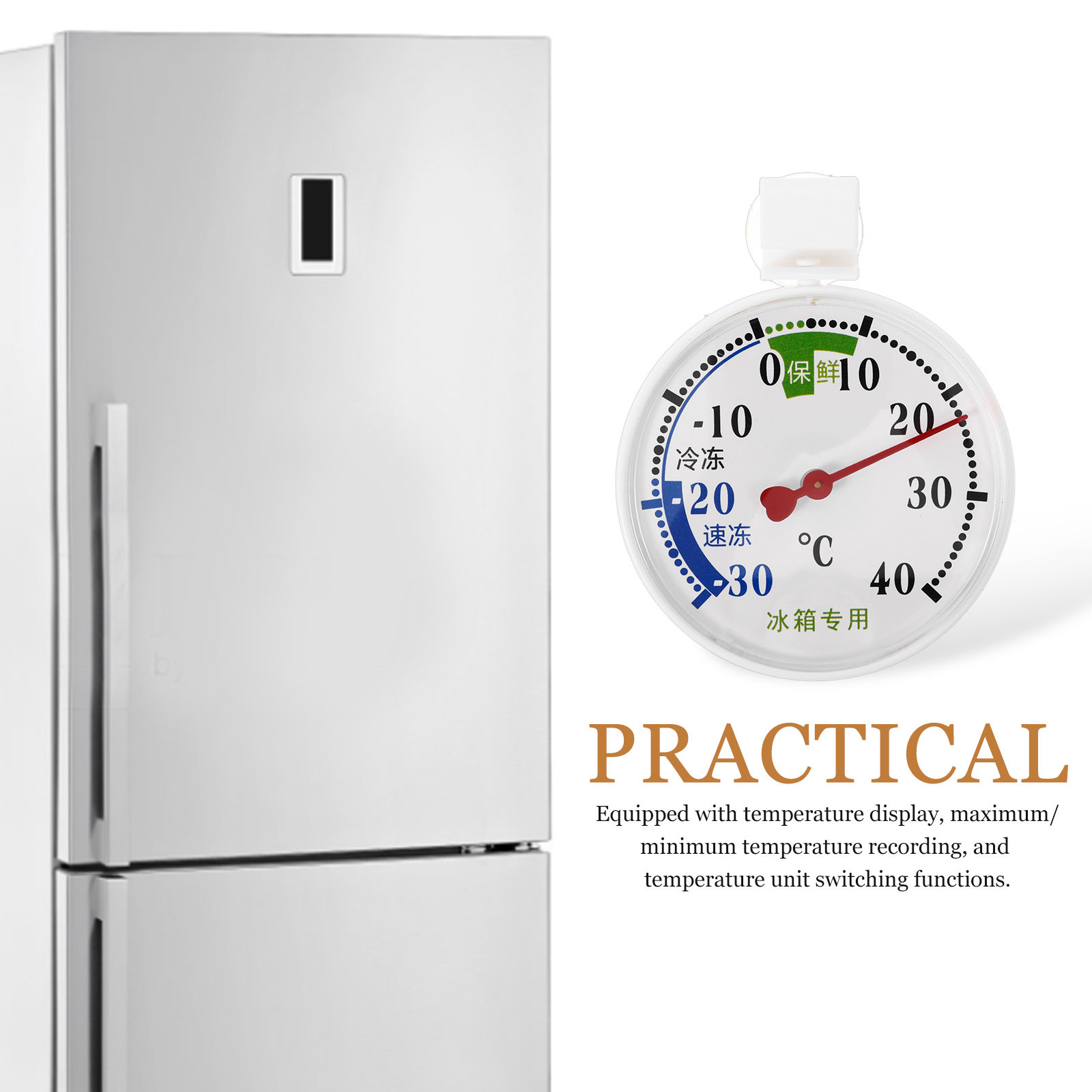 High-Low Temperature Thermomet - огляд і ціна Food Storage And Safety