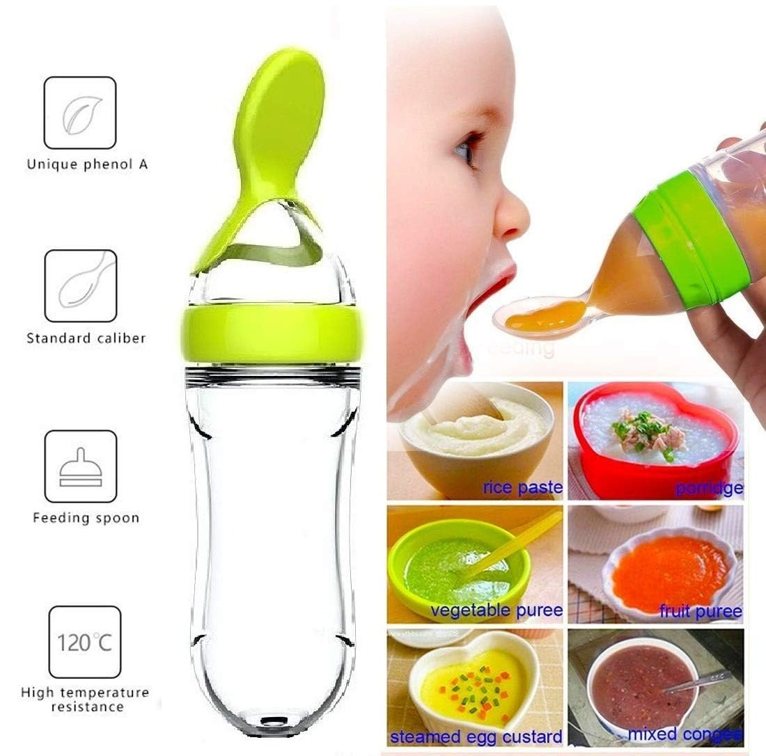 Squeezing Feeding Bottle Cup S - огляд і ціна Food Storage Drums