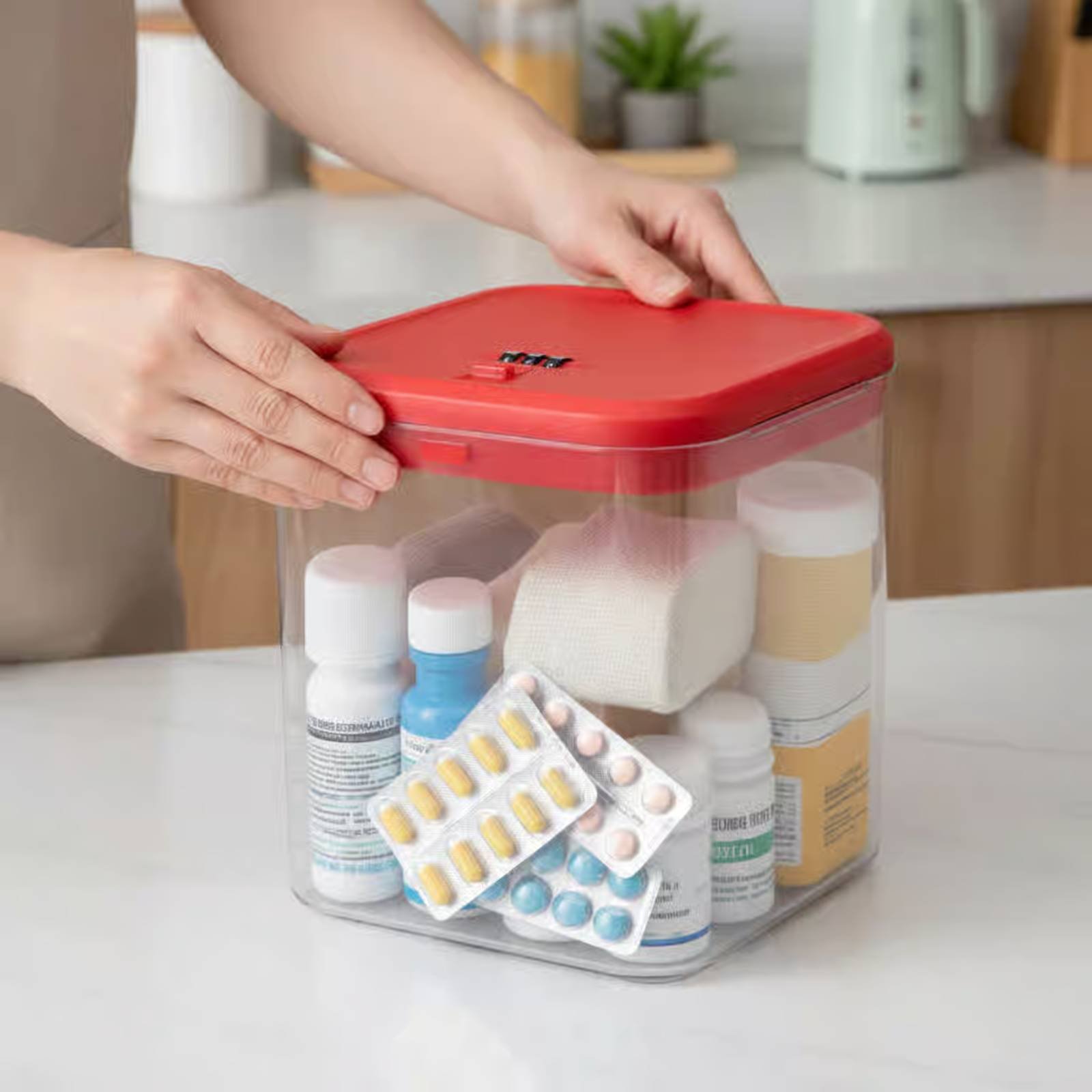 Clear Lockable Box Versatile L - огляд і ціна Food Storage In The Kitchen