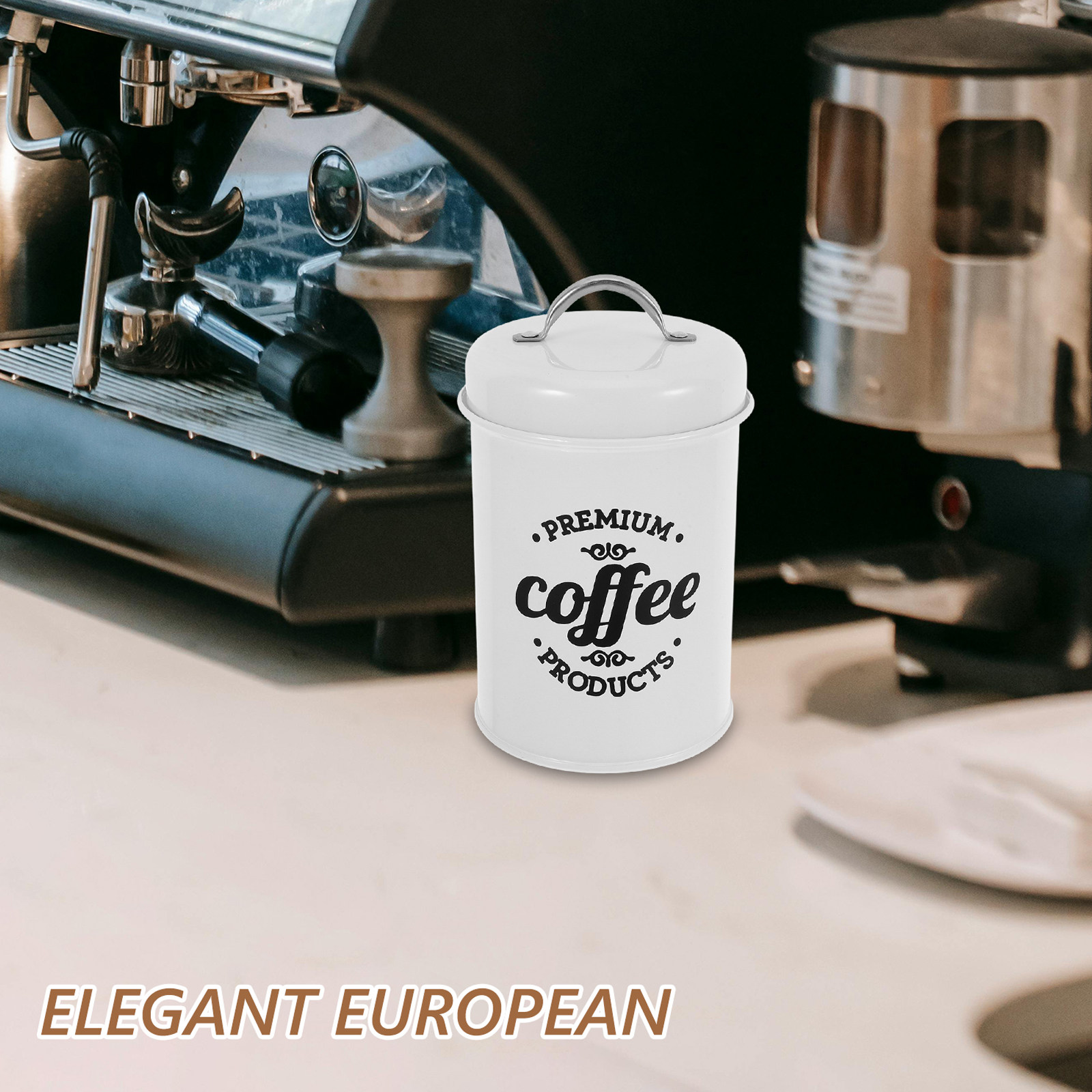 Elegant Airtight Iron Canister - огляд і ціна Food Storage In The Kitchen