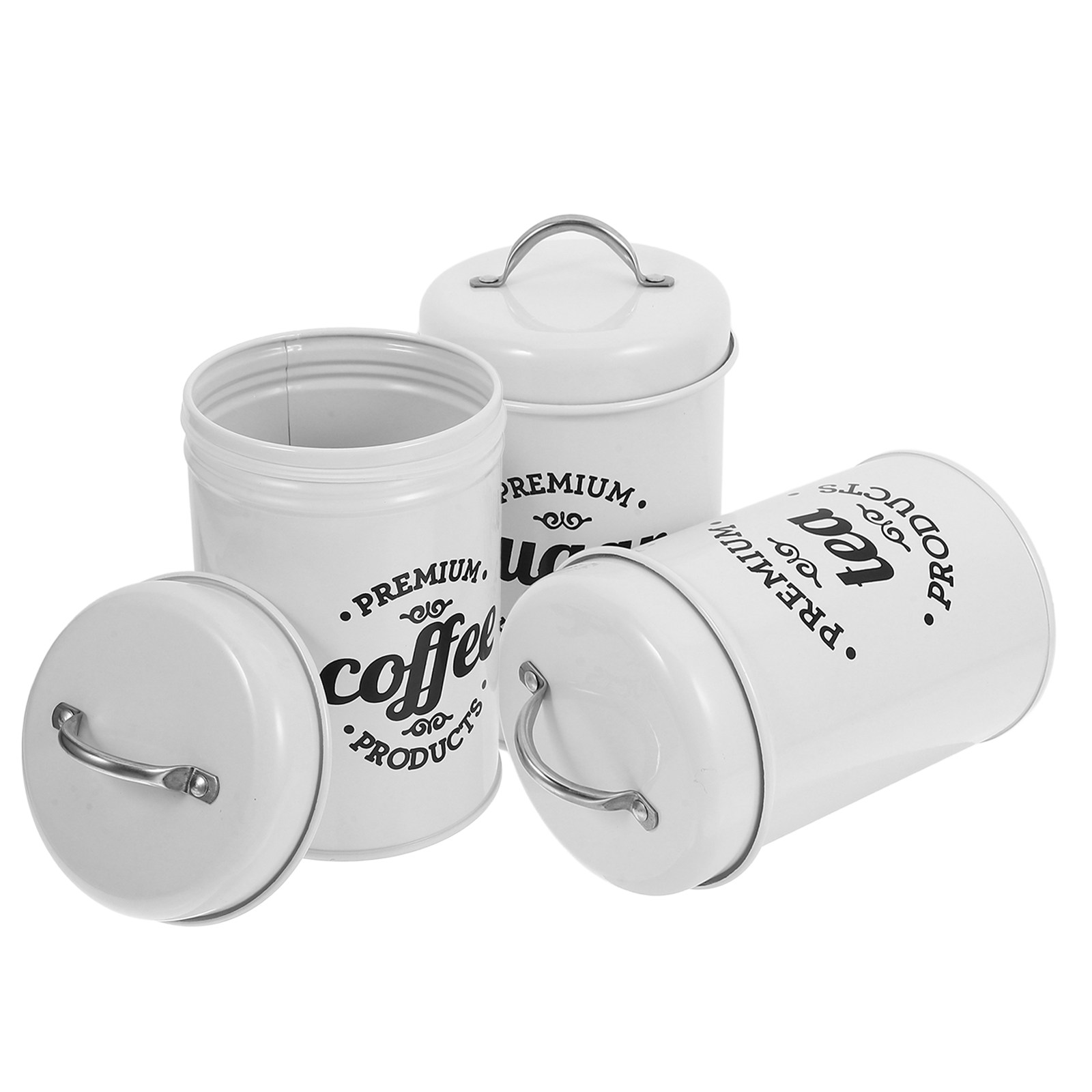 Elegant Airtight Iron Canister - огляд і ціна Food Storage In The Kitchen