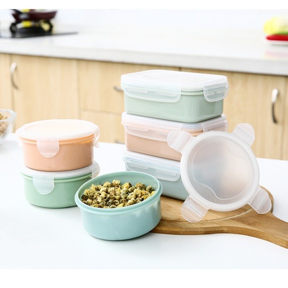 5PCS Portable Plastic Food Sto - огляд і ціна Lock And Lock Food Storage