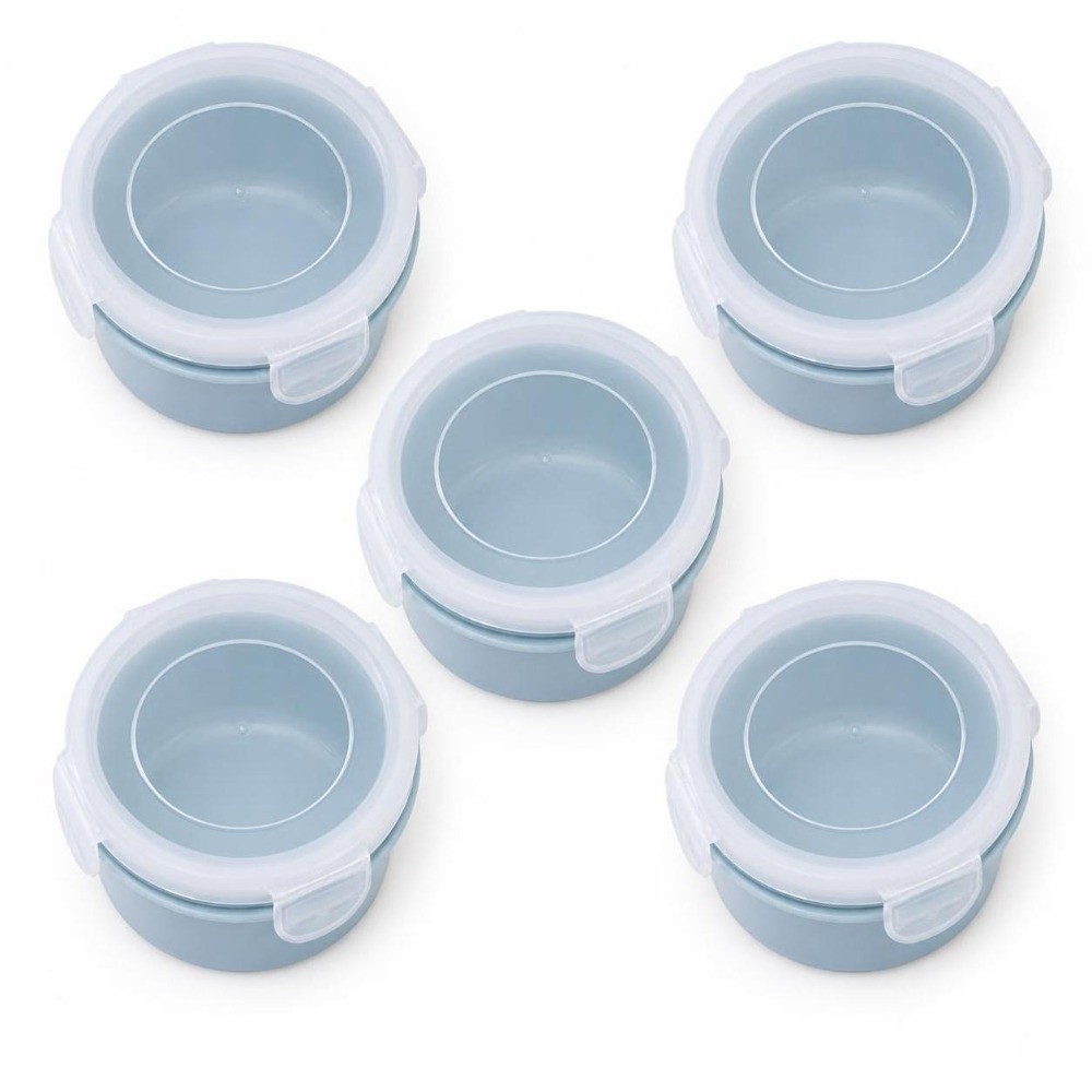 5PCS Portable Plastic Food Sto - огляд і ціна Lock And Lock Food Storage