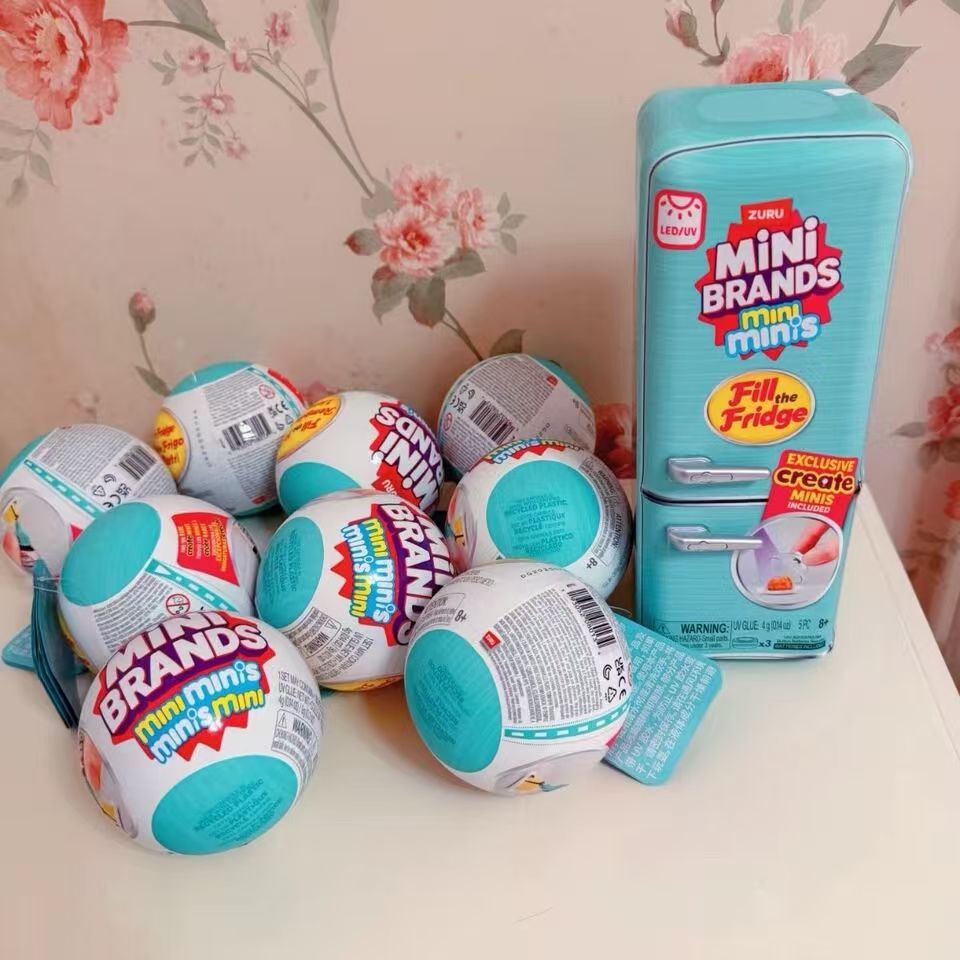 Mini Brands Fill The Fridge Bl - огляд і ціна Food Storage Small