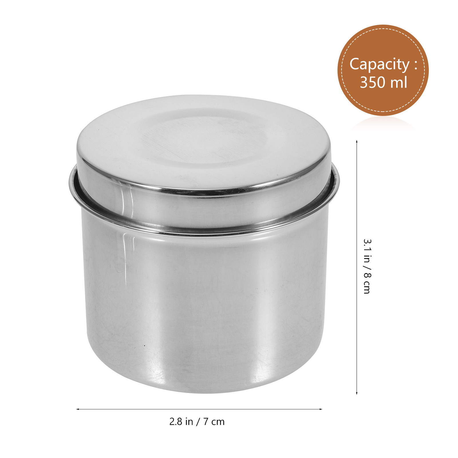 4Pcs Polished Stainless Steel  - огляд і ціна Food Storage And Safety