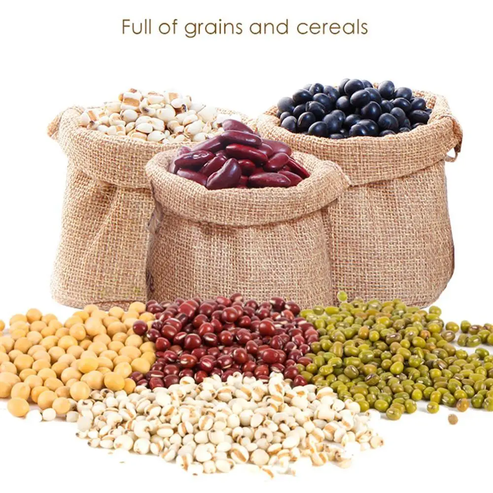 Natural Burlap Sack Jute Potat - огляд і ціна Food Storage Roots