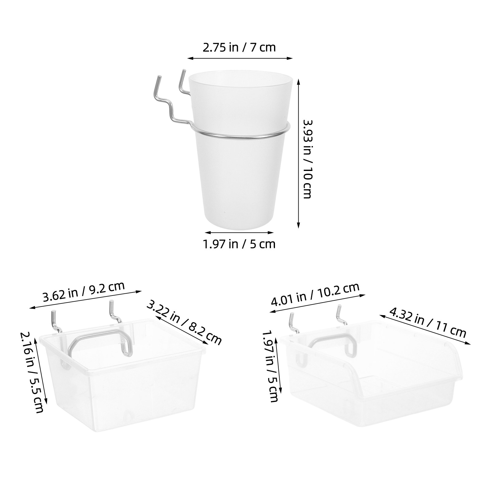 20Pcs Pegboard Storage Bin Org - огляд і ціна Food Storage Home