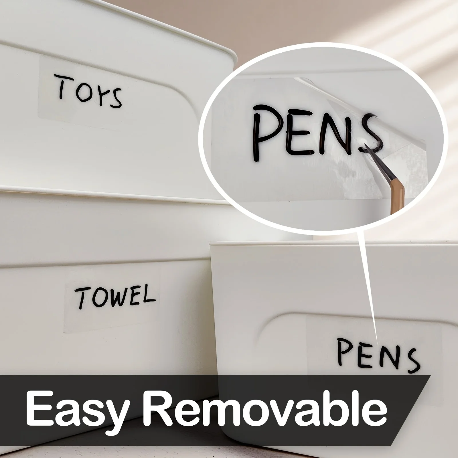 Removable waterproof label sti - огляд і ціна Food Storage Home