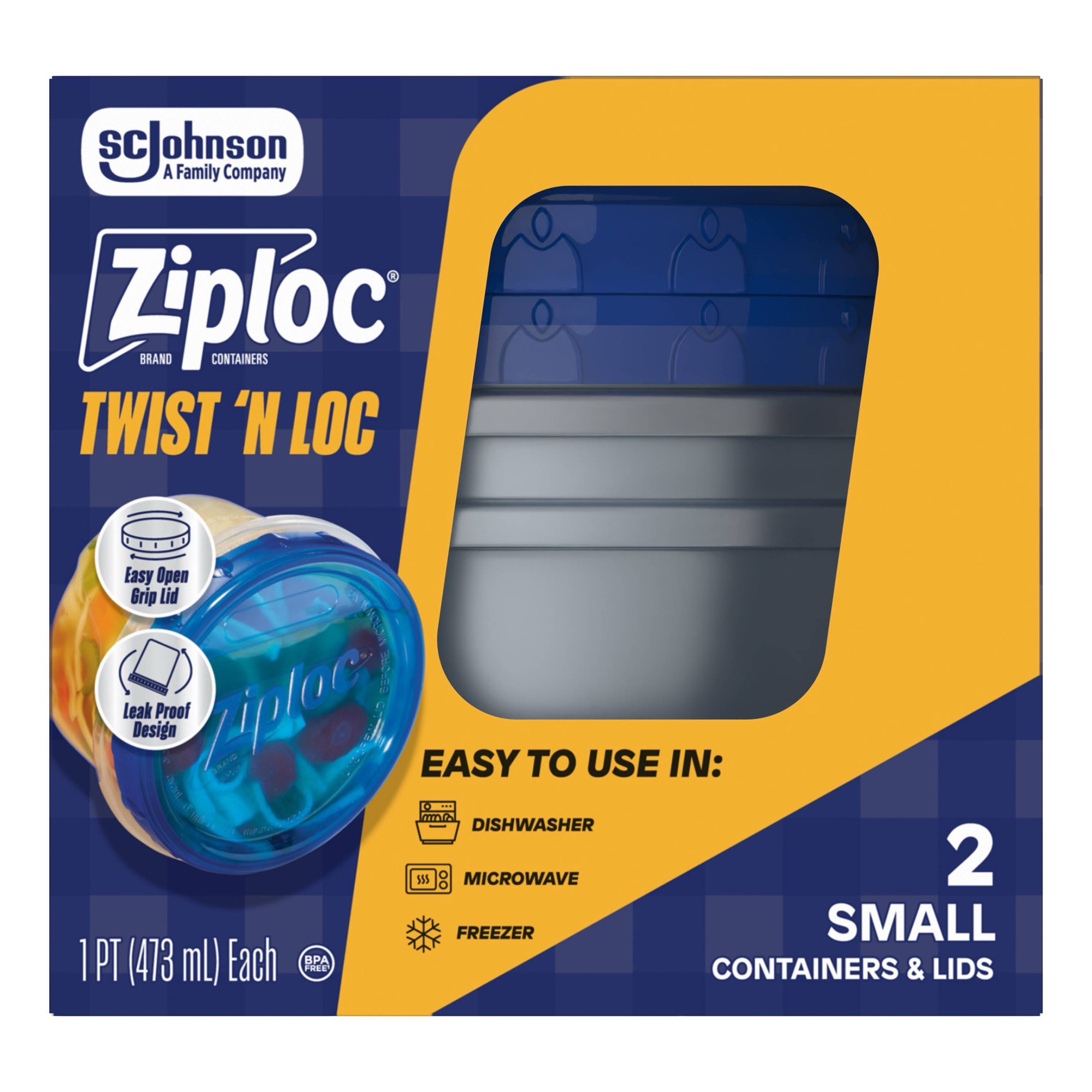 2ct Small Twist Lock Food Stor - огляд і ціна Food Storage Small