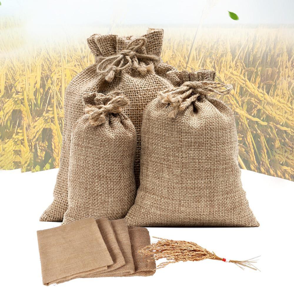 Burlap Potato Sacks Jute Potat - огляд і ціна Food Storage Roots