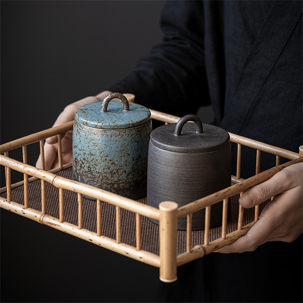 Ceramic Tea Caddy Sealed Jar S - огляд і ціна Food Storage Small