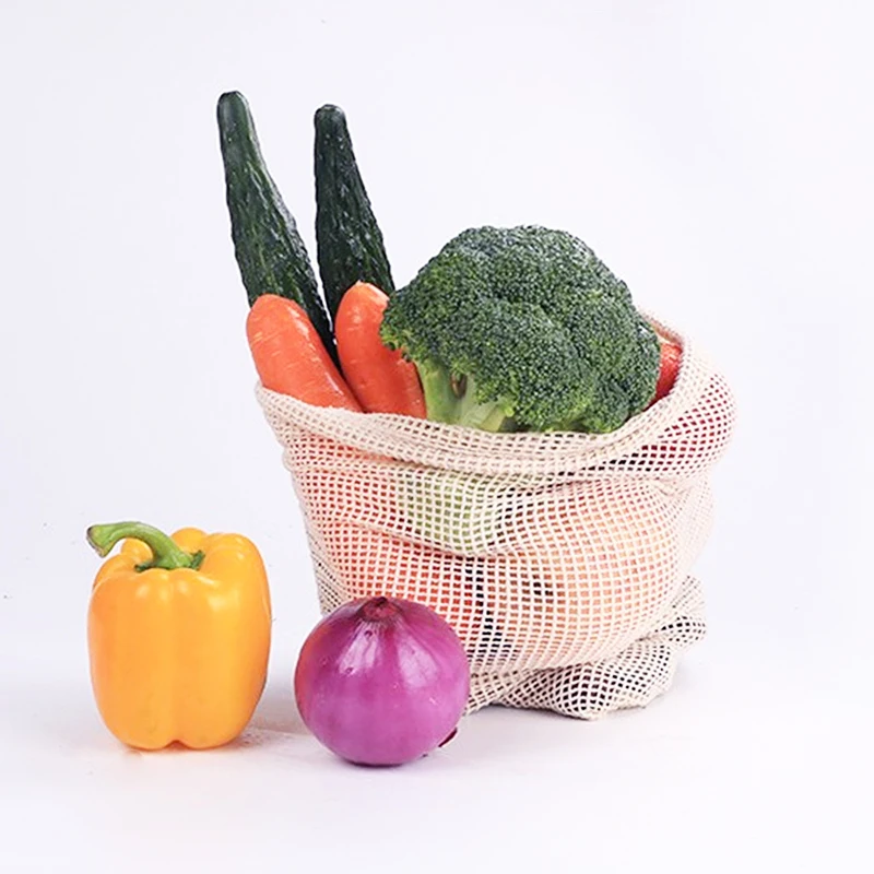3 6 10pcs Reusable Produce Bag - огляд і ціна Produce Bag Reusable Mesh